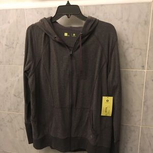 Nwt xersion large hoodie gray